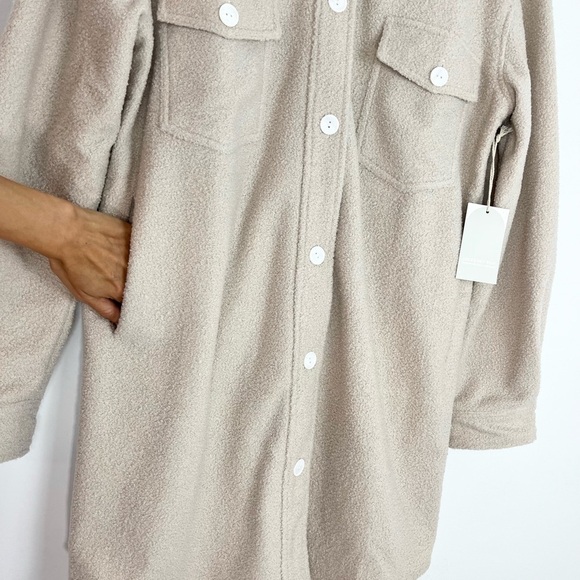 Jillian Harris × Jackson Rowe The Scholar Teddy Shacket Size Large - Picture 6 of 15